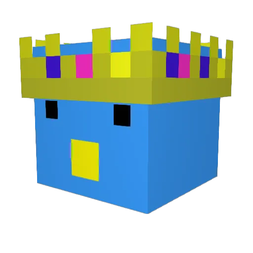 jonasisminecraft Minecraft avatar head, 3D render