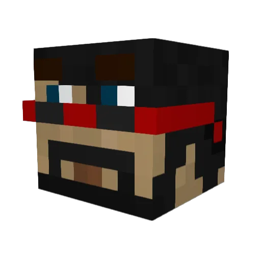 jonasjhl123 Minecraft avatar head, 3D render