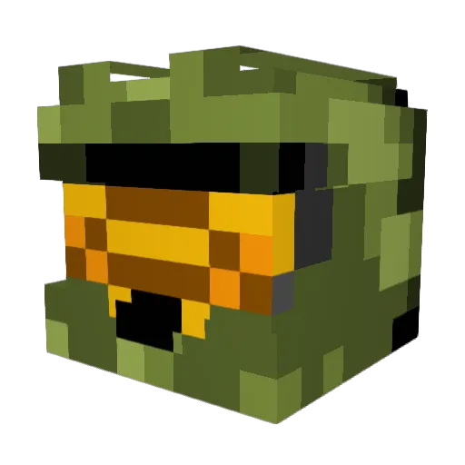 jonathanRL Minecraft avatar head, 3D render