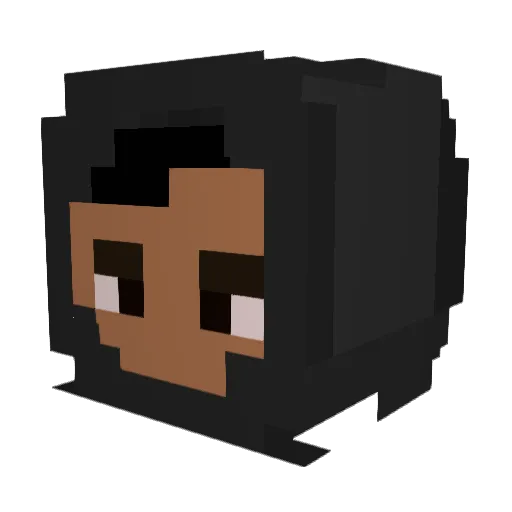 jonathanXVl Minecraft avatar head, 3D render