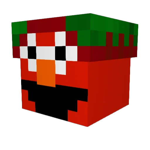jonathanggez Minecraft avatar head, 3D render