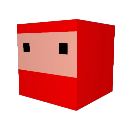 jonathanhagood Minecraft avatar head, 3D render