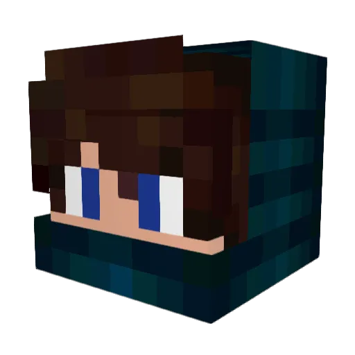 jonathanlevy25 Minecraft avatar head, 3D render