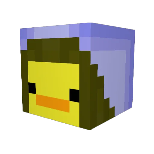 jonathea Minecraft avatar head, 3D render