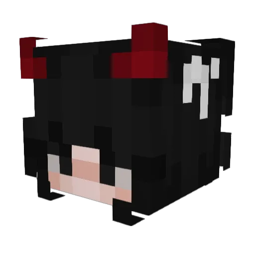 jonawcx Minecraft avatar head, 3D render