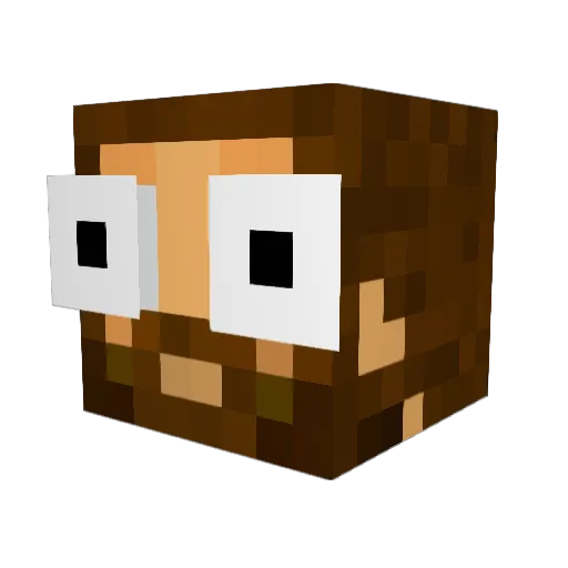 jonbasketball46 Minecraft avatar head, 3D render
