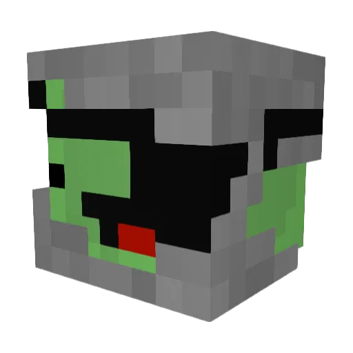 jonbigpp Minecraft avatar head, 3D render