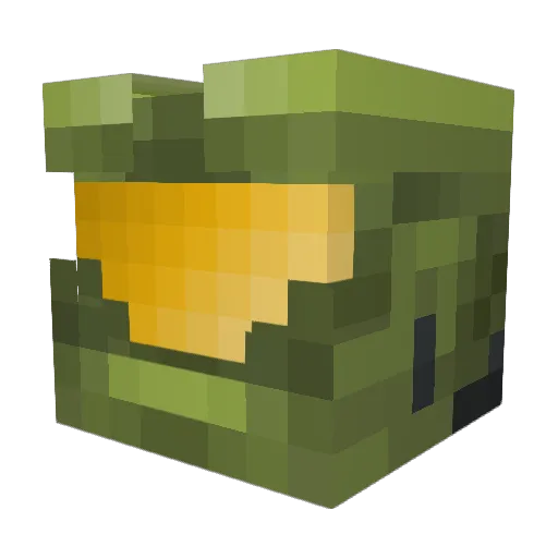 jonbomb007 Minecraft avatar head, 3D render