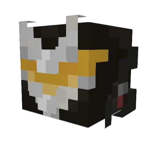 joncornish Minecraft avatar head, 3D render