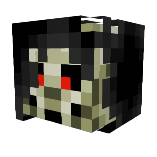 jondeth_1000 Minecraft avatar head, 3D render