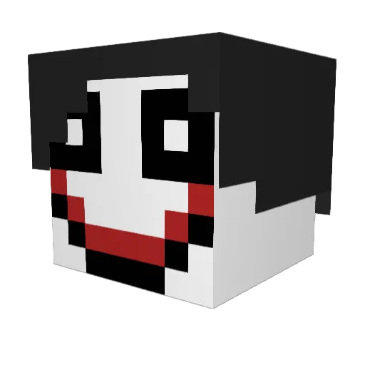 joneboyj Minecraft avatar head, 3D render
