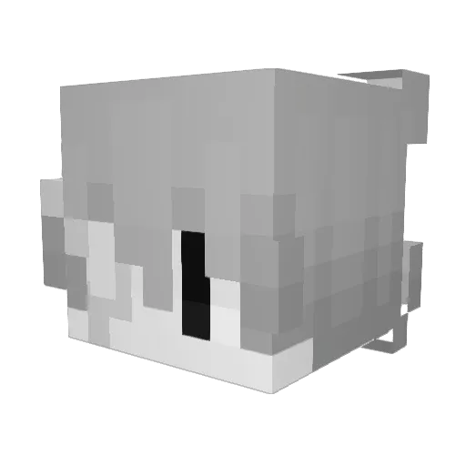 joneh Minecraft avatar head, 3D render