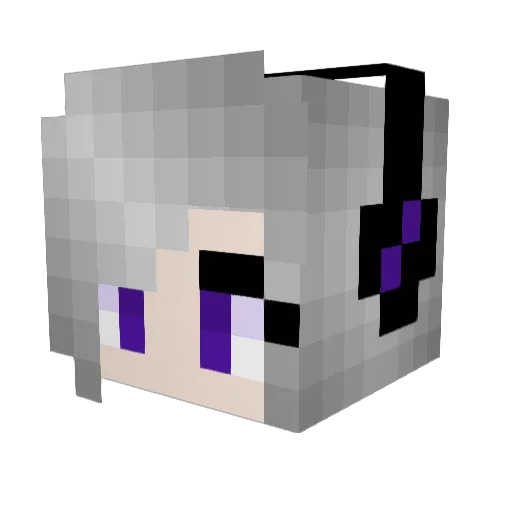 joneirin Minecraft avatar head, 3D render