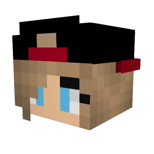 jonesy900 Minecraft avatar head, 3D render
