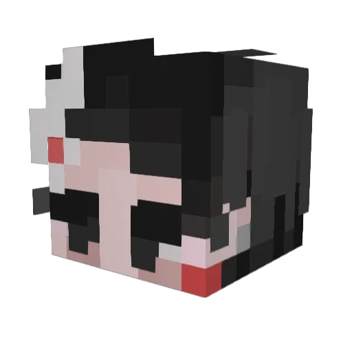 jonesy95 Minecraft avatar head, 3D render