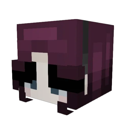 jonesyluvr Minecraft avatar head, 3D render
