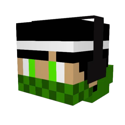 jonesyu30 Minecraft avatar head, 3D render