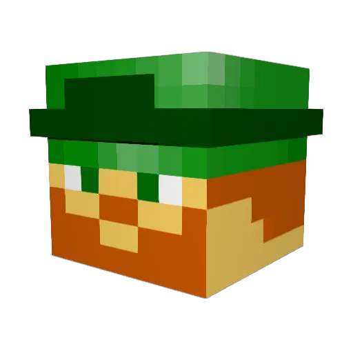 jonezing4jezus Minecraft avatar head, 3D render