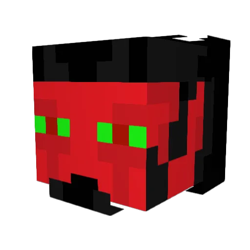 jonezyart Minecraft avatar head, 3D render