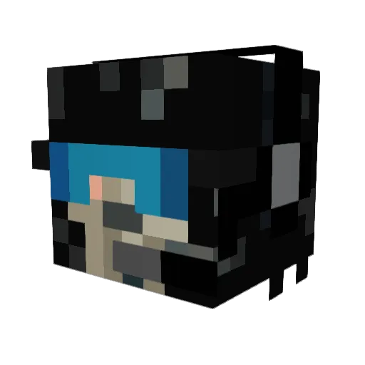 jonfox24 Minecraft avatar head, 3D render