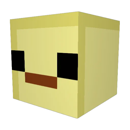 jonh666 Minecraft avatar head, 3D render