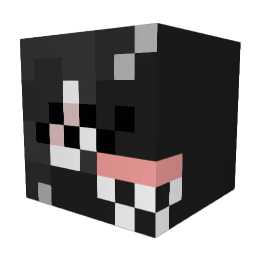 jonhgarik Minecraft avatar head, 3D render