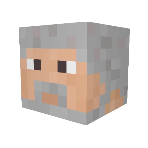 joniigeilo60 Minecraft avatar head, 3D render