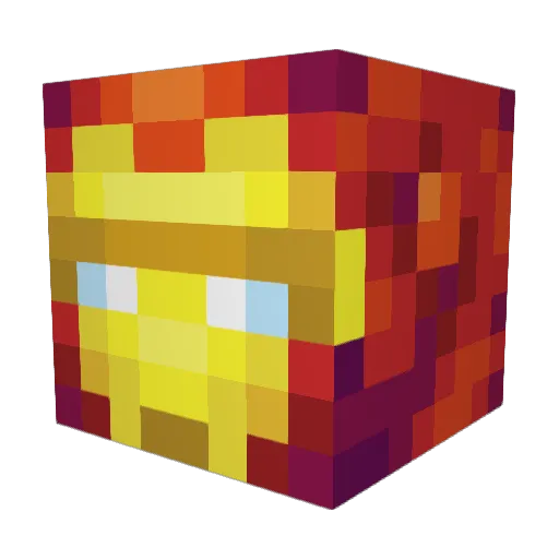 jonijoni11 Minecraft avatar head, 3D render