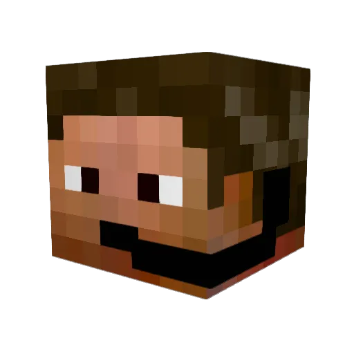 jonit2 Minecraft avatar head, 3D render