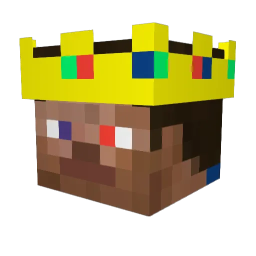 jonk1234 Minecraft avatar head, 3D render
