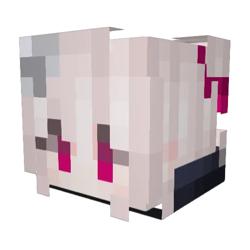 jonkZz Minecraft avatar head, 3D render