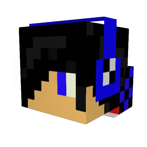 jonke07 Minecraft avatar head, 3D render