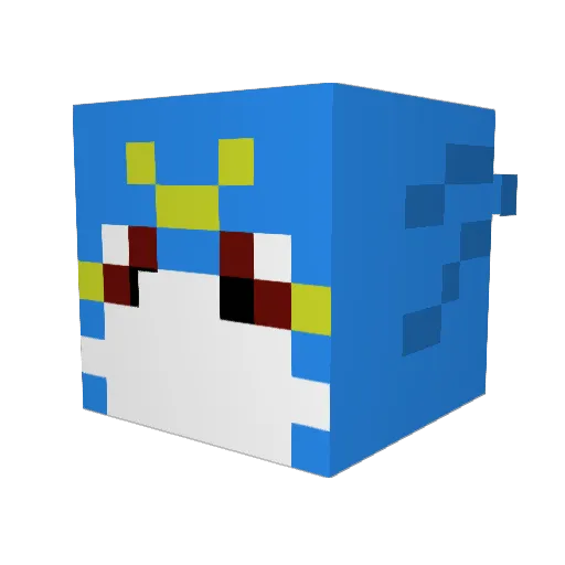 jonn95 Minecraft avatar head, 3D render