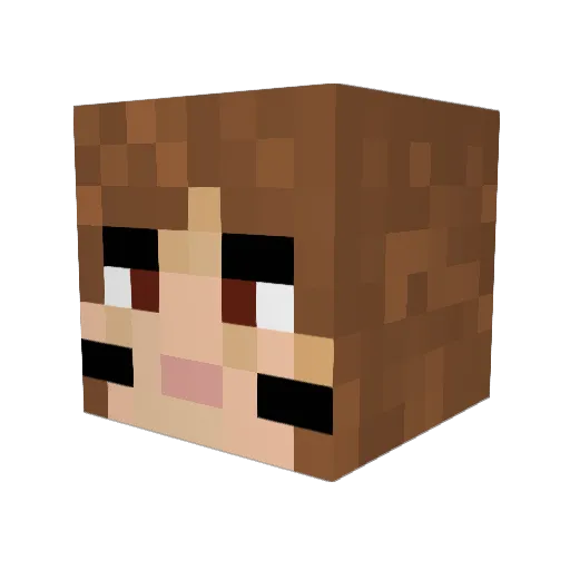 jonnchen999 Minecraft avatar head, 3D render