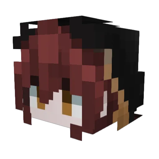 jonny_jot Minecraft avatar head, 3D render