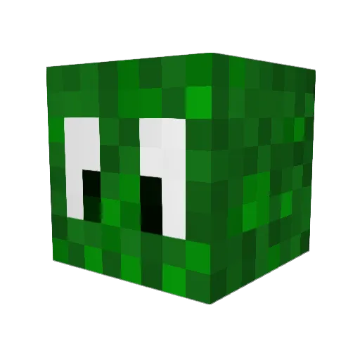 jonnyhaim Minecraft avatar head, 3D render