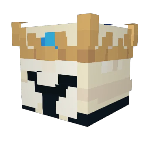 jonnynol Minecraft avatar head, 3D render