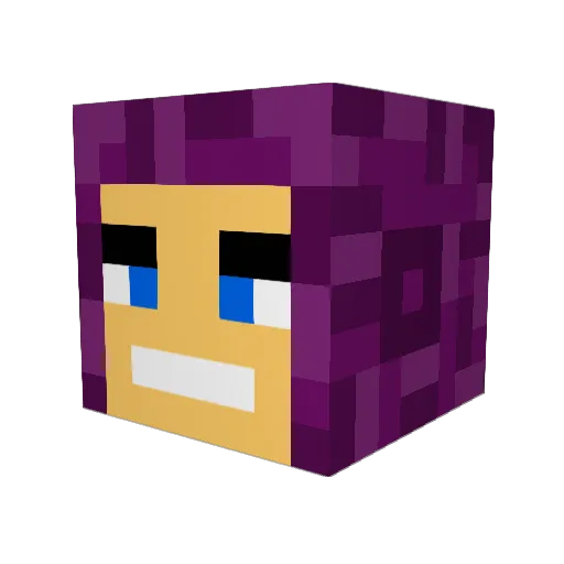 jonnyo1021 Minecraft avatar head, 3D render