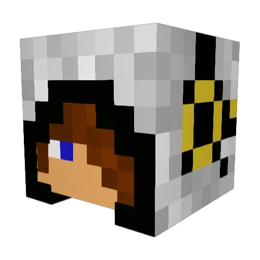 jonnythreetears5 Minecraft avatar head, 3D render