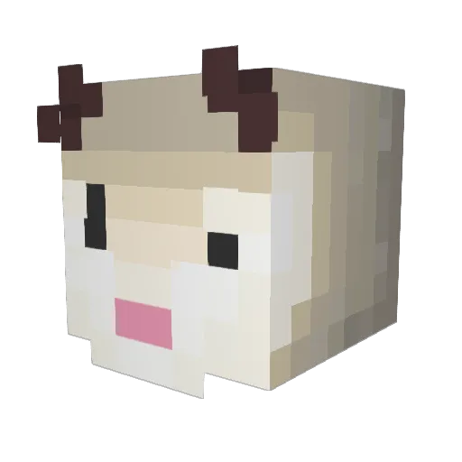 jonnyv645 Minecraft avatar head, 3D render