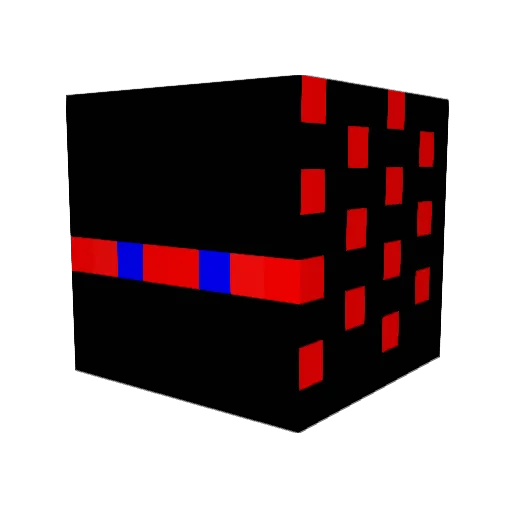 jonstermonster13 Minecraft avatar head, 3D render