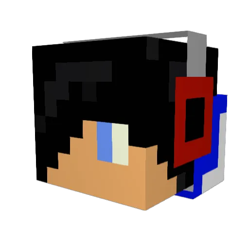 jonstewart85 Minecraft avatar head, 3D render