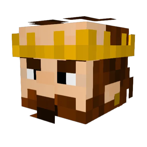 jonte898 Minecraft avatar head, 3D render