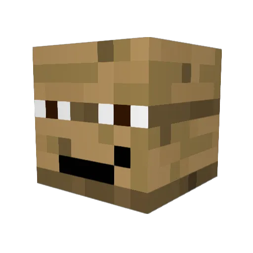 jonttu7a Minecraft avatar head, 3D render