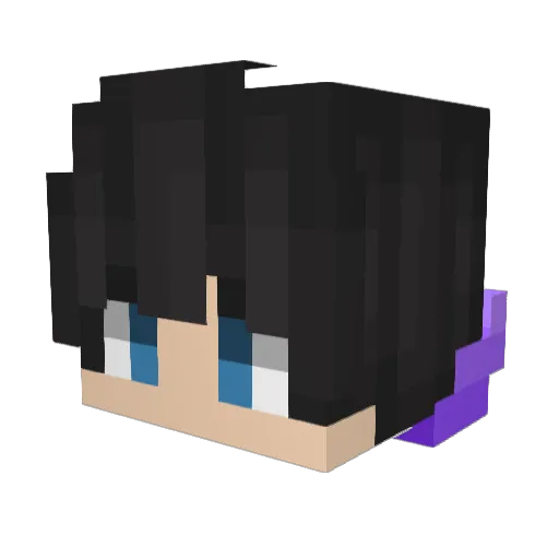 jontyboi Minecraft avatar head, 3D render