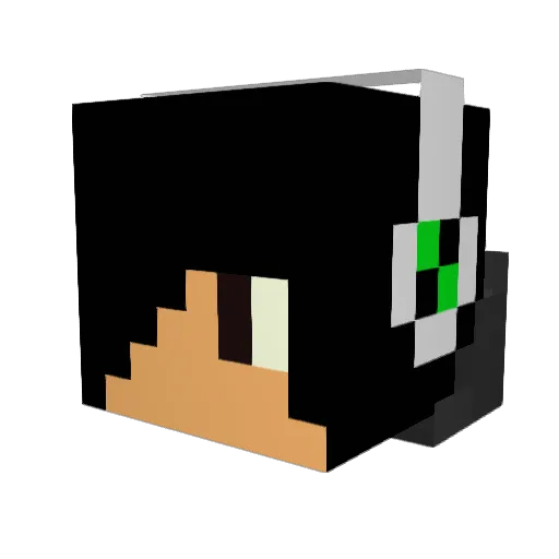jony_98 Minecraft avatar head, 3D render