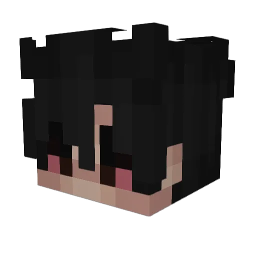 joobymc Minecraft avatar head, 3D render