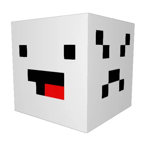joodoo3 Minecraft avatar head, 3D render