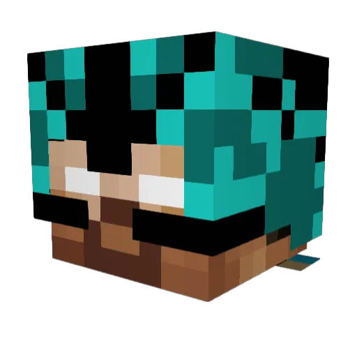 joohyun0204 Minecraft avatar head, 3D render