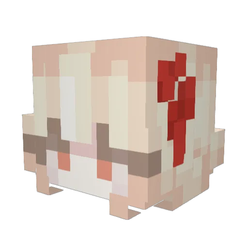joohyung7462 Minecraft avatar head, 3D render